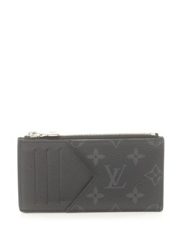 Louis Vuitton Pre-Owned: Чёрный кошелёк 