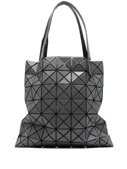 Bao Bao Issey Miyake: Тёмная сумка-шоппер 