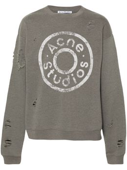 Acne Studios: Свитшот с принтом 