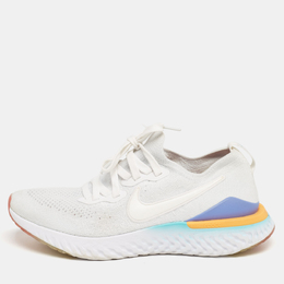 Nike: Белые кроссовки 