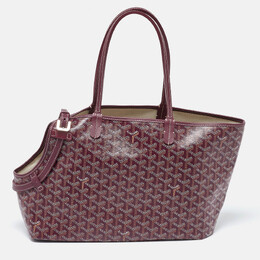 Goyard: Бордовая сумка 