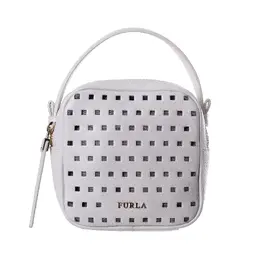 Furla: Белая сумка 