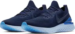 Nike: Синие кроссовки  Epic React Flyknit 2