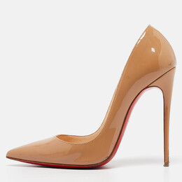 Christian Louboutin: Бежевые туфли  So Kate