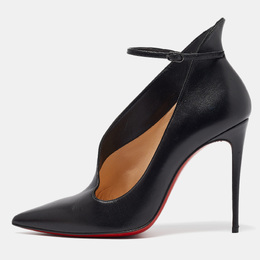 Christian Louboutin: Чёрные ботинки 