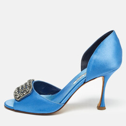 Manolo Blahnik: Голубые туфли 