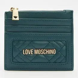 Love Moschino: Зелёный картхолдер 