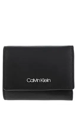 Calvin Klein Jeans: Чёрный кошелёк 