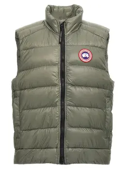 Canada Goose: Зелёный жилет  Crofton