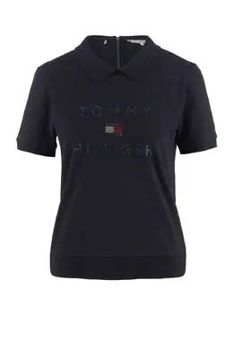 Tommy Hilfiger: Синяя футболка 