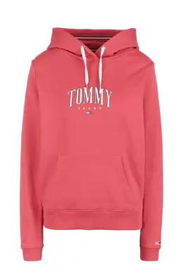 Tommy Jeans: Розовая толстовка 