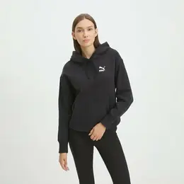 PUMA: Чёрная толстовка 