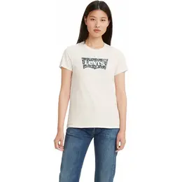 Levi's: Бежевая футболка  The Perfect Tee