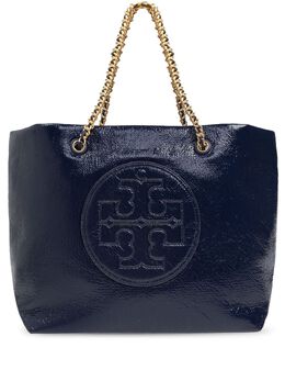 Tory Burch: Синяя сумка  Ella