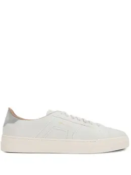 Santoni: Белые кроссовки 