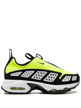 Nike: Зелёные кроссовки  Air Max