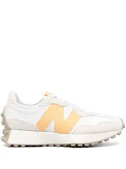 New Balance: Белые кроссовки  327