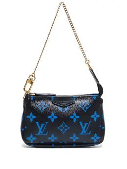 Louis Vuitton Pre-Owned: Чёрный клатч 