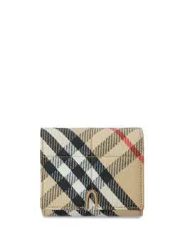 Burberry: Бежевый кошелёк 