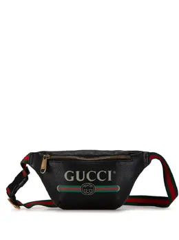 Gucci Pre-Owned: Чёрная сумка 