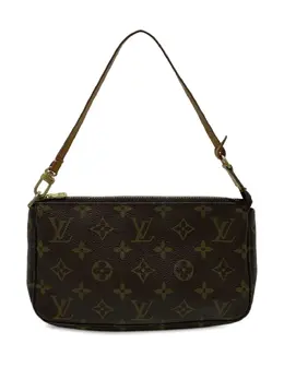 Louis Vuitton Pre-Owned: Коричневая сумка 