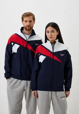 Reebok Classic: Синяя толстовка 