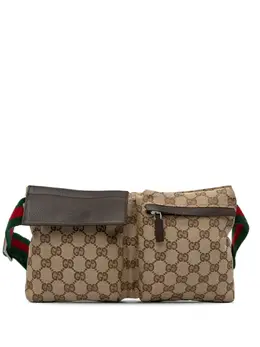 Gucci Pre-Owned: Коричневая сумка 