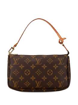 Louis Vuitton Pre-Owned: Коричневая сумка 