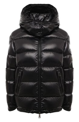 Moncler: Пуховик  Maire с капюшоном