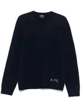 A.P.C.: Синий свитер 