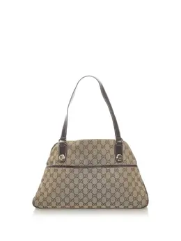 Gucci Pre-Owned: Коричневая сумка 