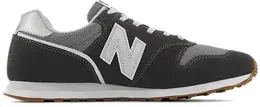 New Balance: Серые кроссовки  373