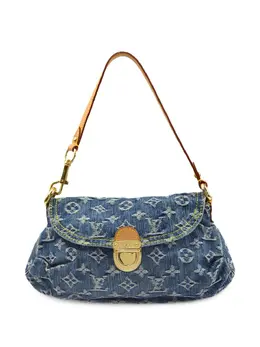 Louis Vuitton Pre-Owned: Голубая сумка 