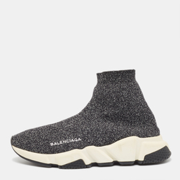 Balenciaga: Чёрные кроссовки  Speed Trainer