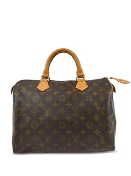 Louis Vuitton Pre-Owned: Коричневая сумка 