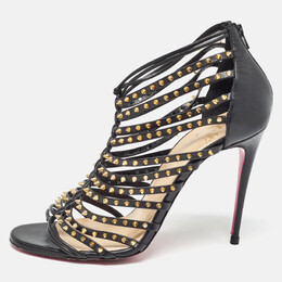 Christian Louboutin: Чёрные сандалии 