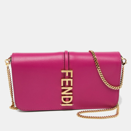 Fendi: Розовый кошелёк 