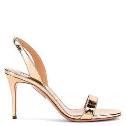 Aquazzura: Прозрачные сандалии  So Nude 85