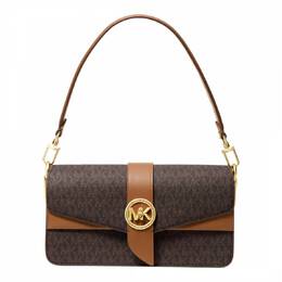 Michael Kors: Коричневая сумка 