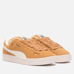 Puma: Оранжевые кроссовки  Suede