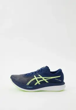 ASICS: Синие кроссовки 