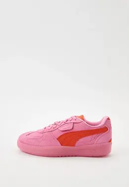 PUMA: Розовые кеды 