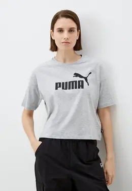 PUMA: Серая футболка 