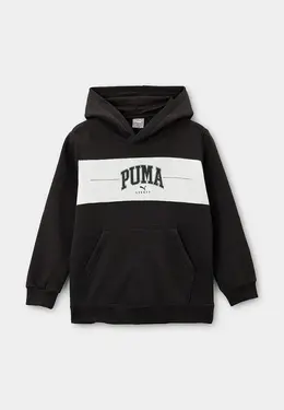 PUMA: Чёрная толстовка 