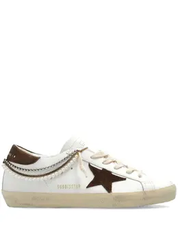 Golden Goose: Белые кроссовки  Super Star