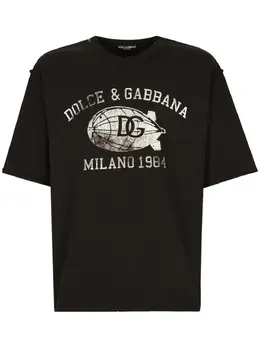 Dolce & Gabbana: Футболка  T с принтом