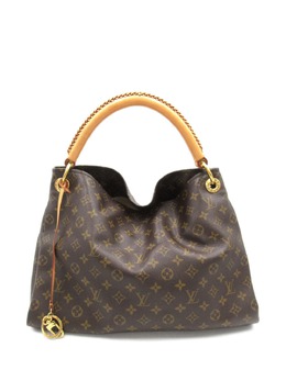 Louis Vuitton Pre-Owned: Коричневая сумка-шоппер 