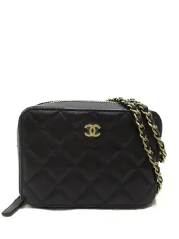 CHANEL Pre-Owned: Чёрная сумка 