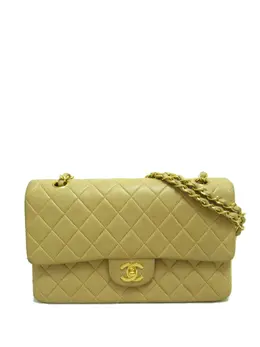 CHANEL Pre-Owned: Бежевая сумка 