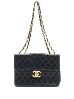 CHANEL Pre-Owned: Чёрная сумка 